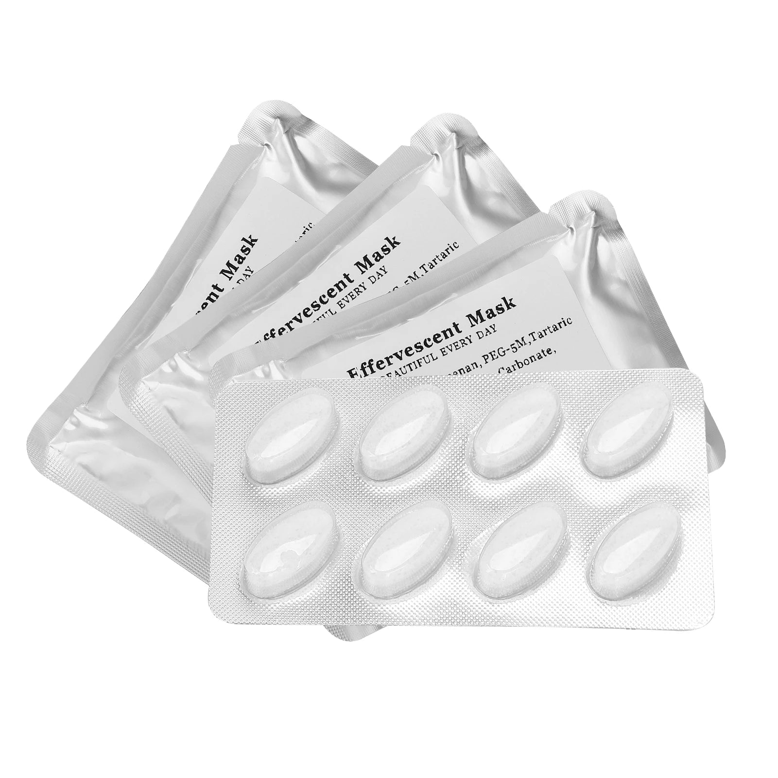 32Pcs Facial Care Collagen Capsule Mask Machine Collagen Capsule Natural Fruit Vegetable Facial Care Mask Maker Accessory